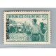 ARGENTINA 1939 GJ 835 ESTAMPILLA CON SOBRECARGA MUESTRA NUEVA CON GOMA RARA